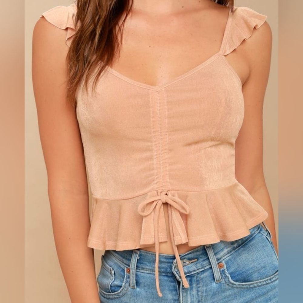 Lulu's Pellum Sleeveless Top NWT